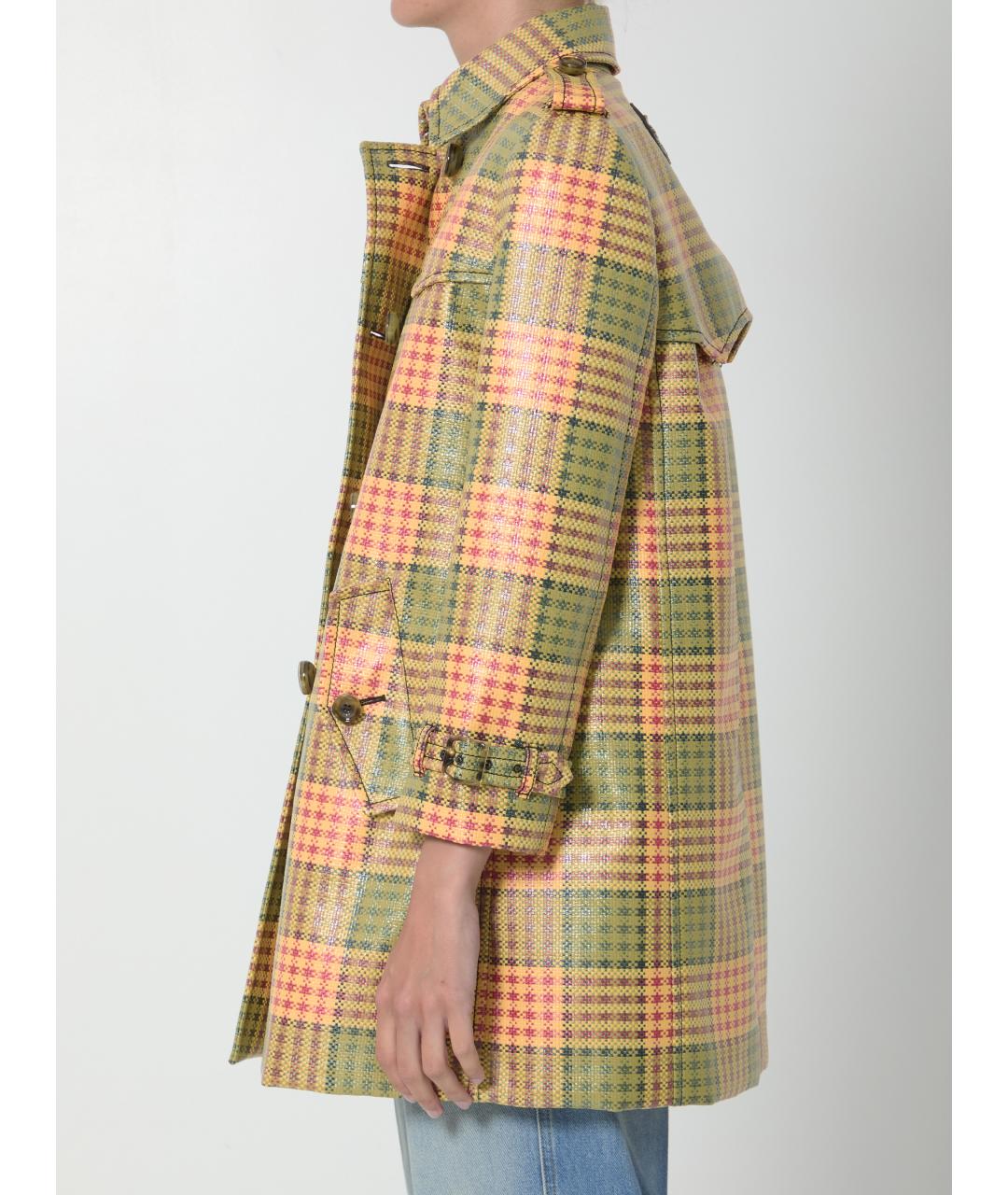 BURBERRY Мульти полиэстеровый тренч/плащ, фото 3