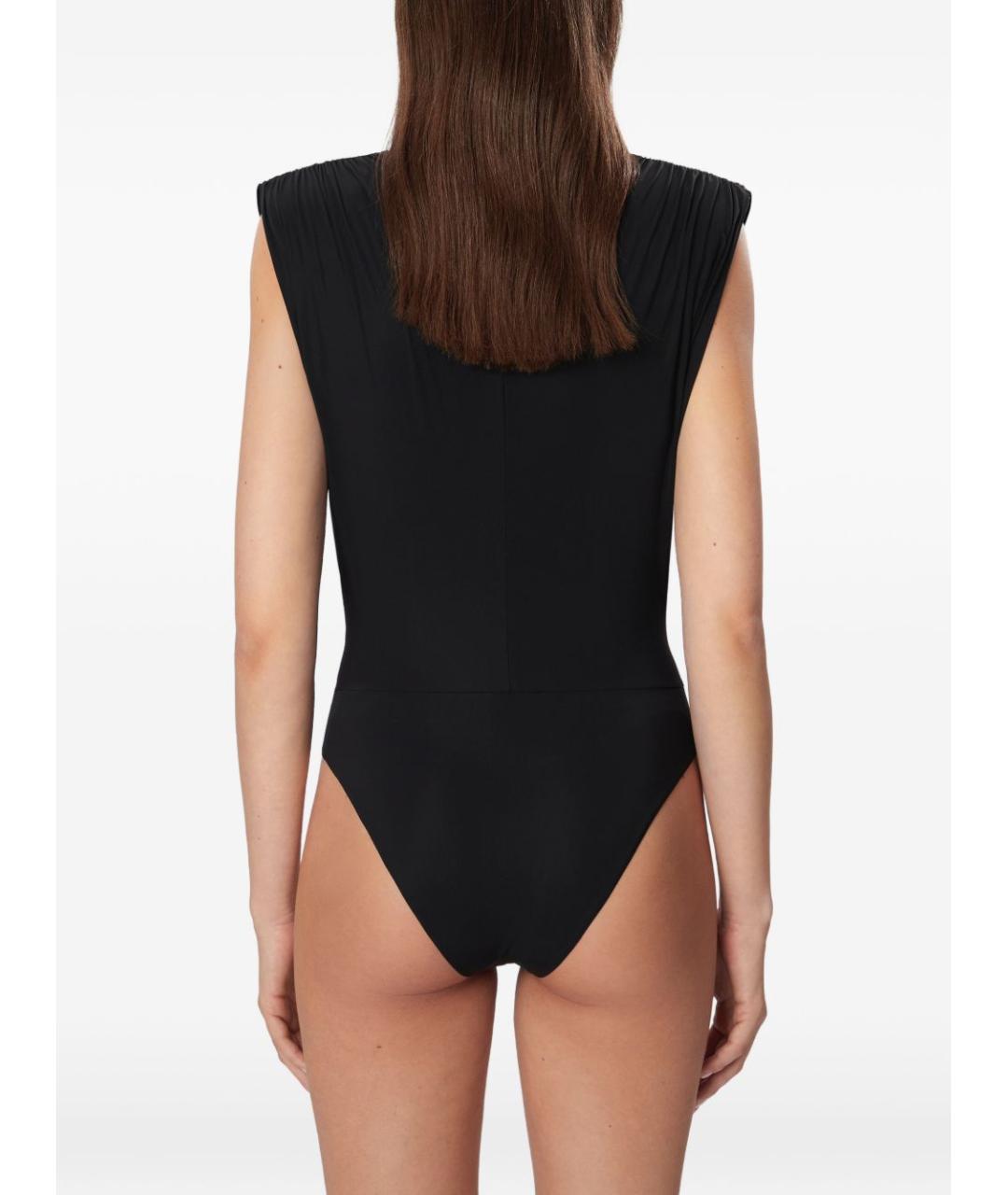 AMAZUIN Черное полиамидовое боди, фото 4