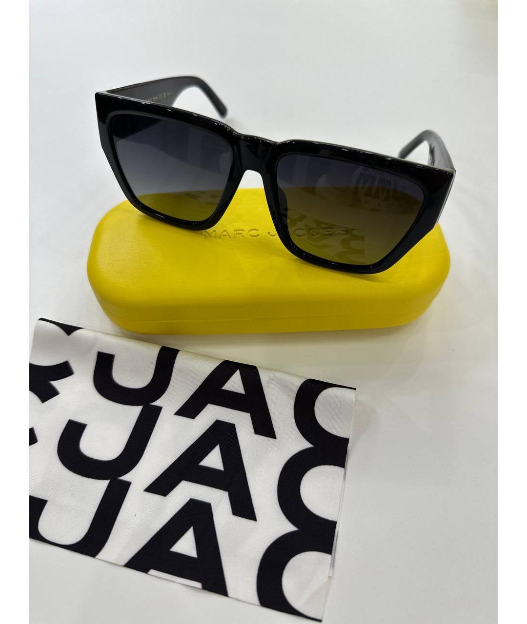MARC JACOBS Черные пластиковые солнцезащитные очки, фото 8