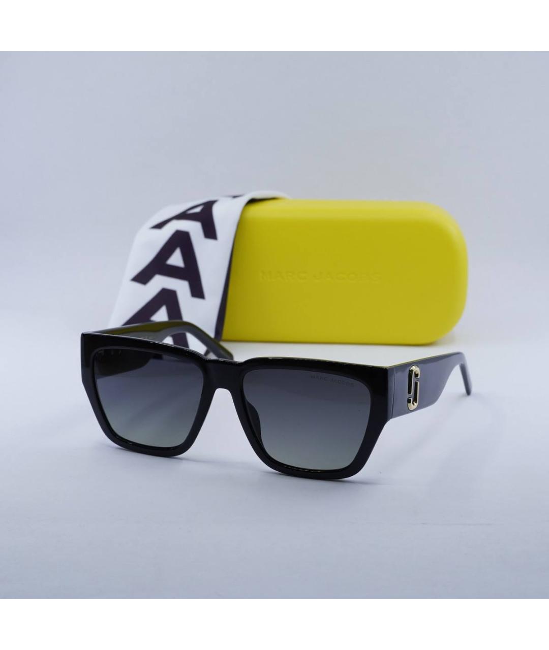 MARC JACOBS Черные пластиковые солнцезащитные очки, фото 3