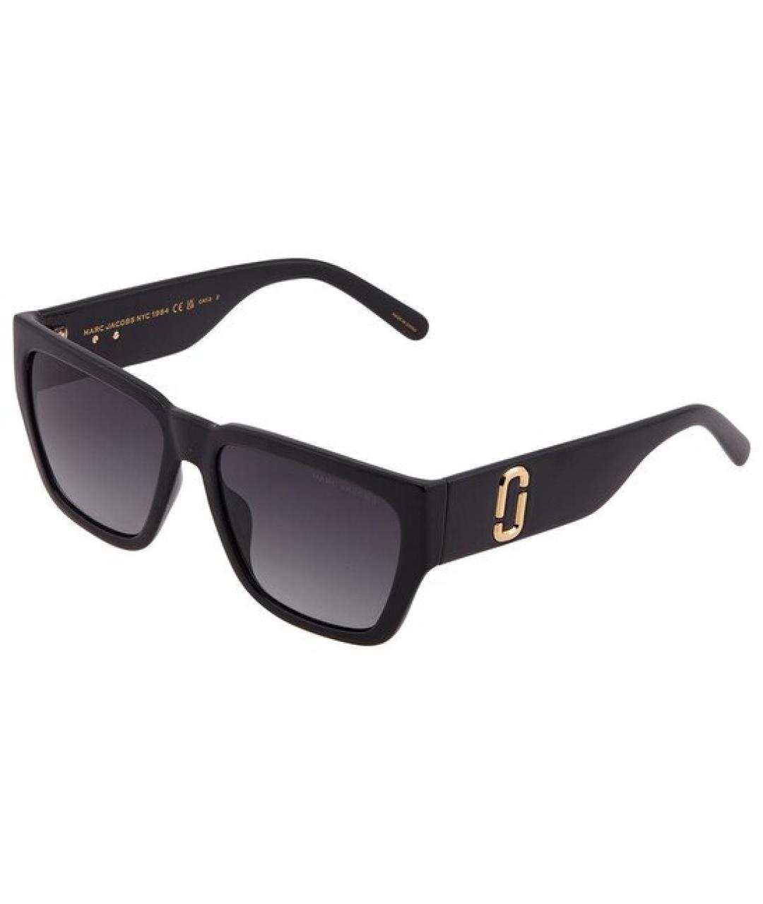 MARC JACOBS Черные пластиковые солнцезащитные очки, фото 2