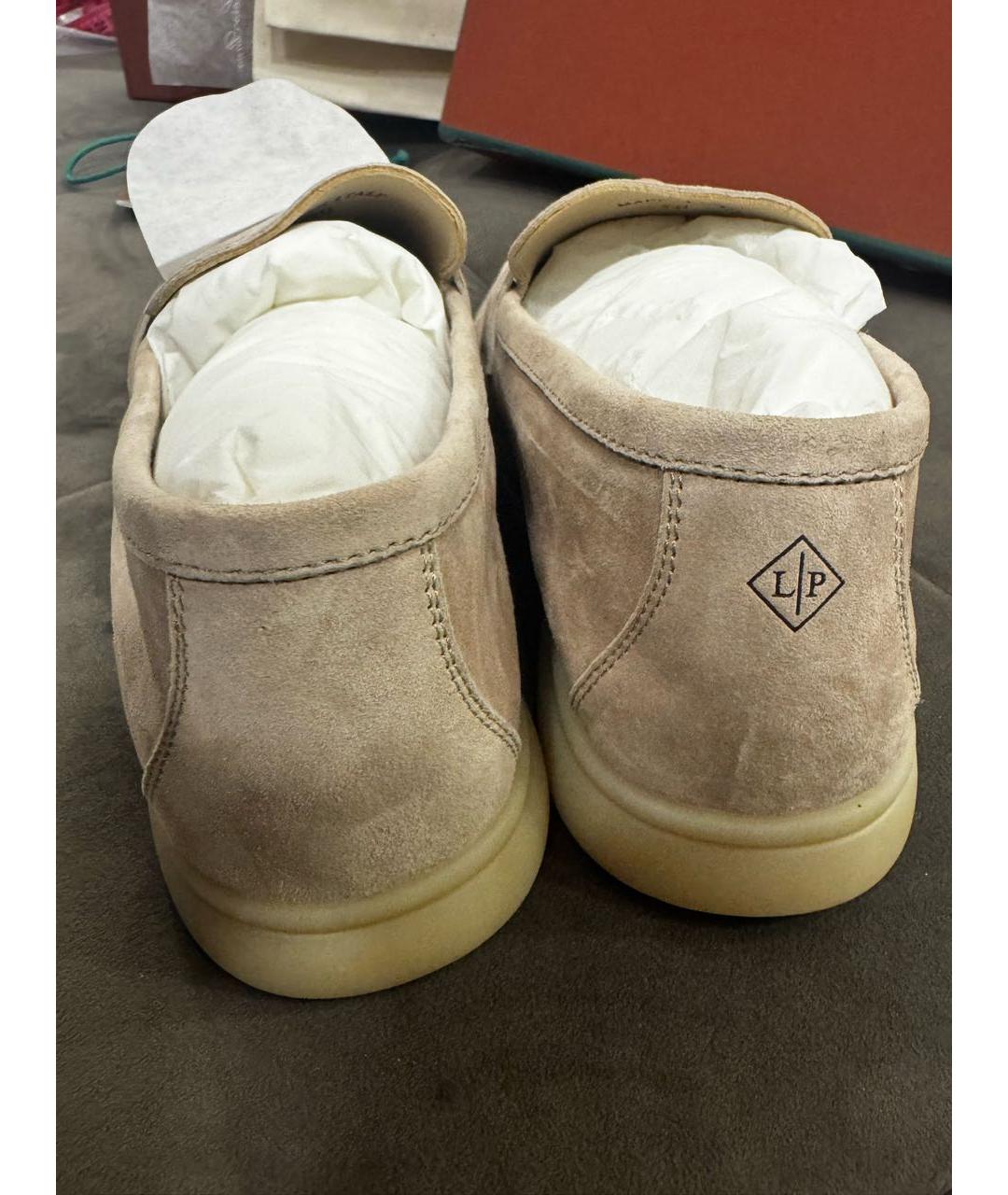 LORO PIANA Замшевые лоферы, фото 6