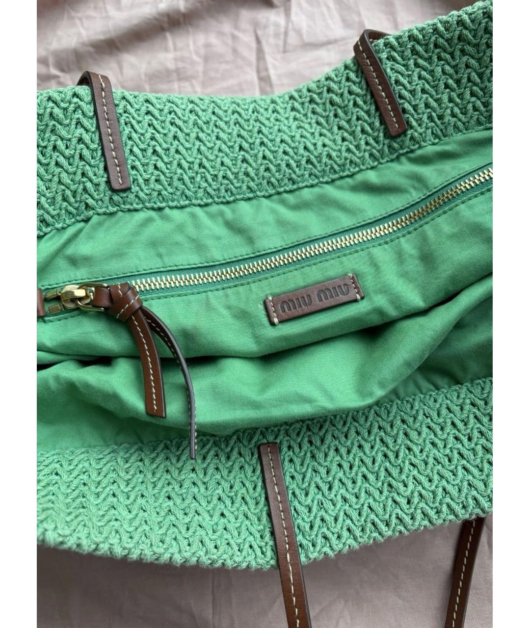 MIU MIU Мульти пляжная сумка, фото 6