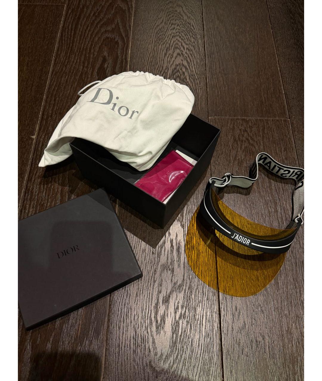 CHRISTIAN DIOR Желтая кепка, фото 4