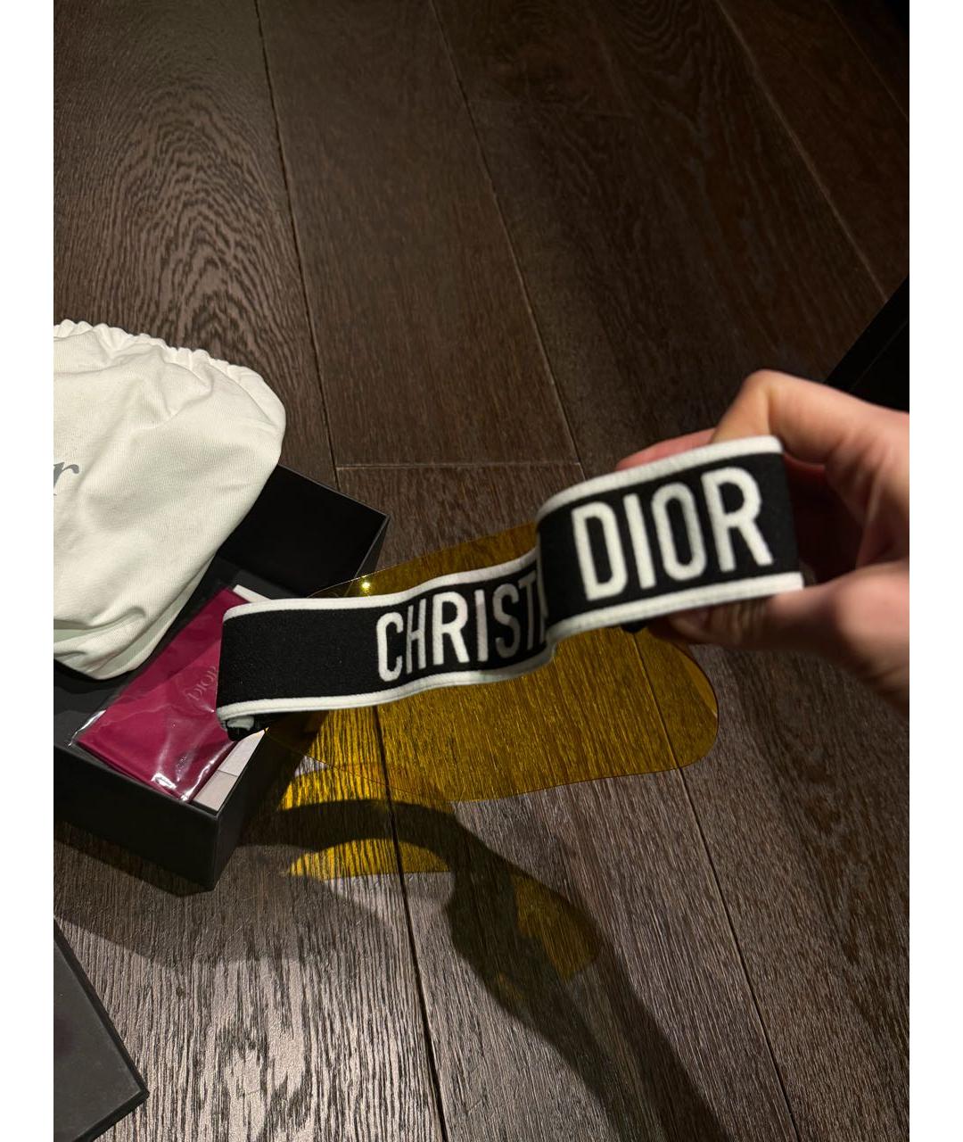 CHRISTIAN DIOR Желтая кепка, фото 3