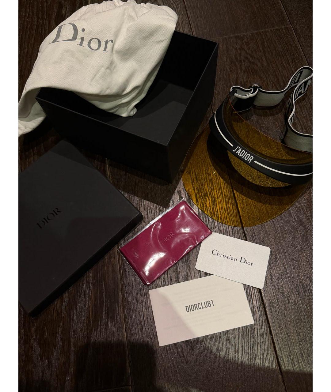 CHRISTIAN DIOR Желтая кепка, фото 2