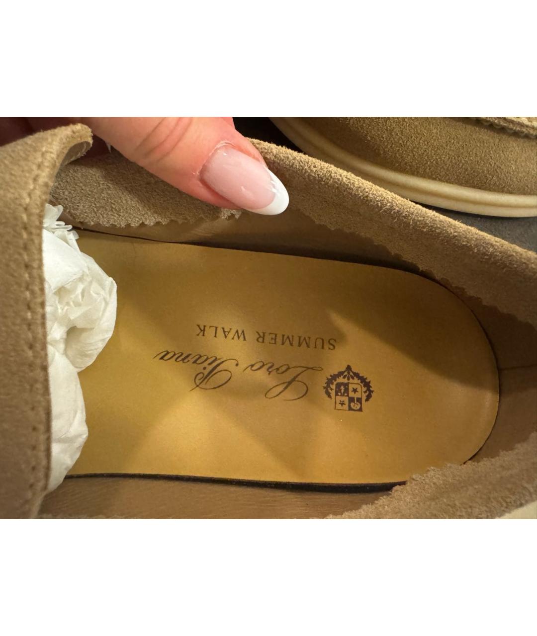 LORO PIANA Замшевые лоферы, фото 2