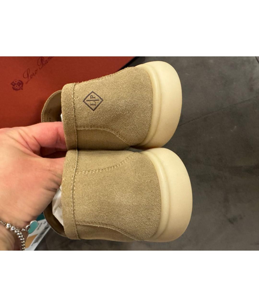 LORO PIANA Замшевые лоферы, фото 4