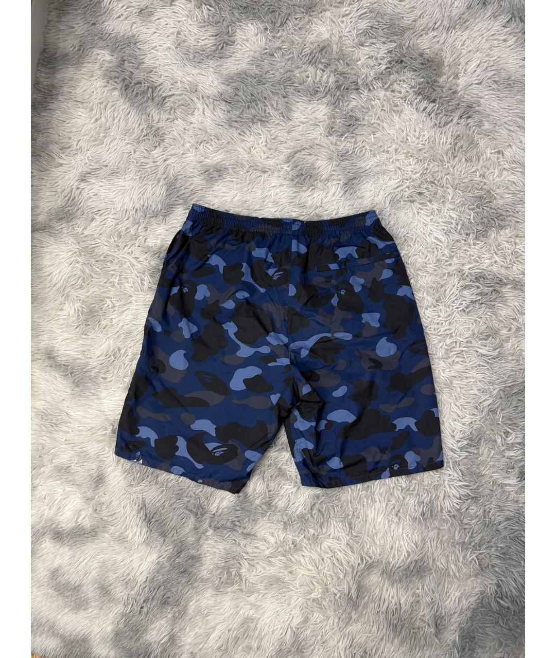 BAPE Синие шорты, фото 2