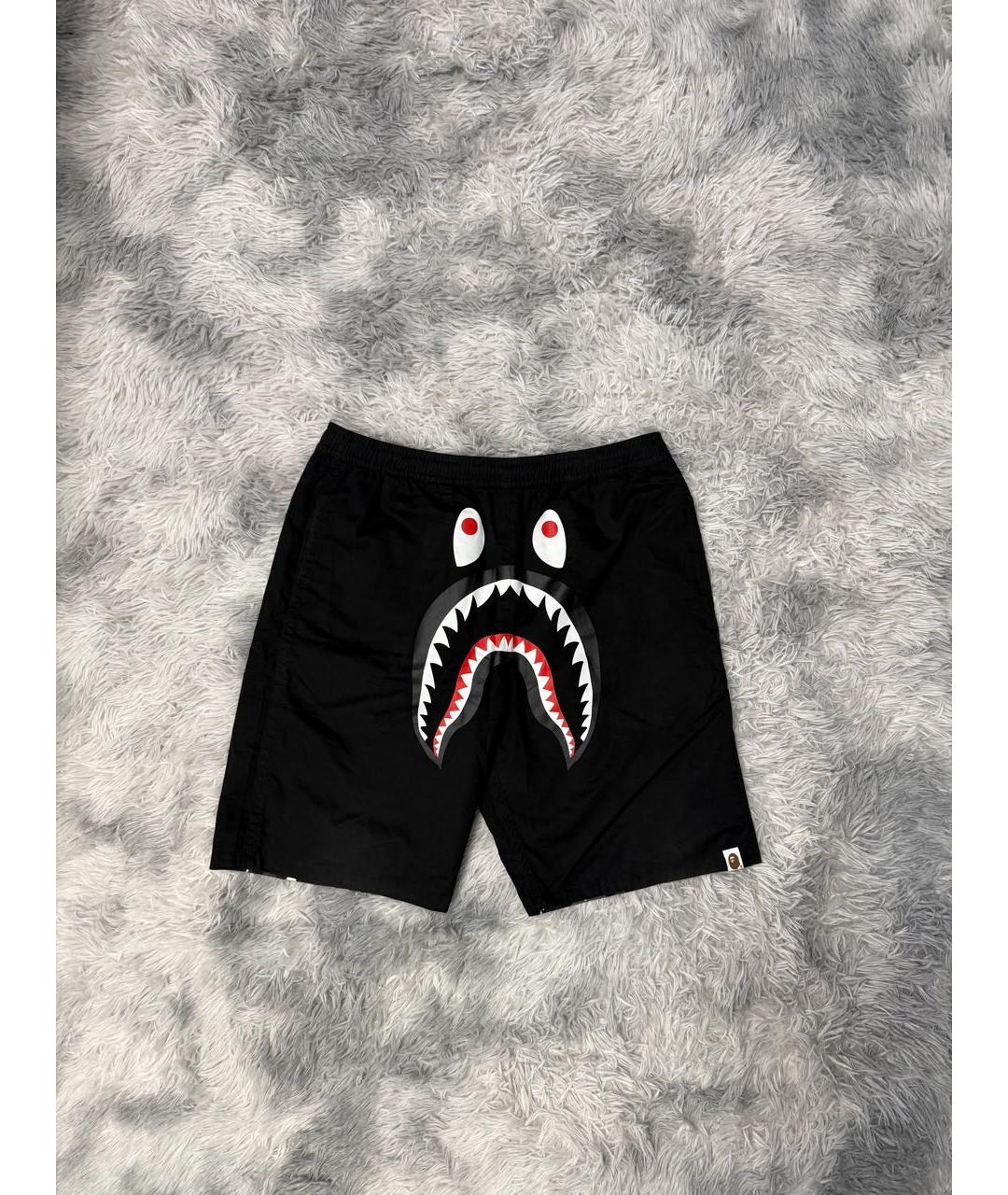 BAPE Черные шорты, фото 6