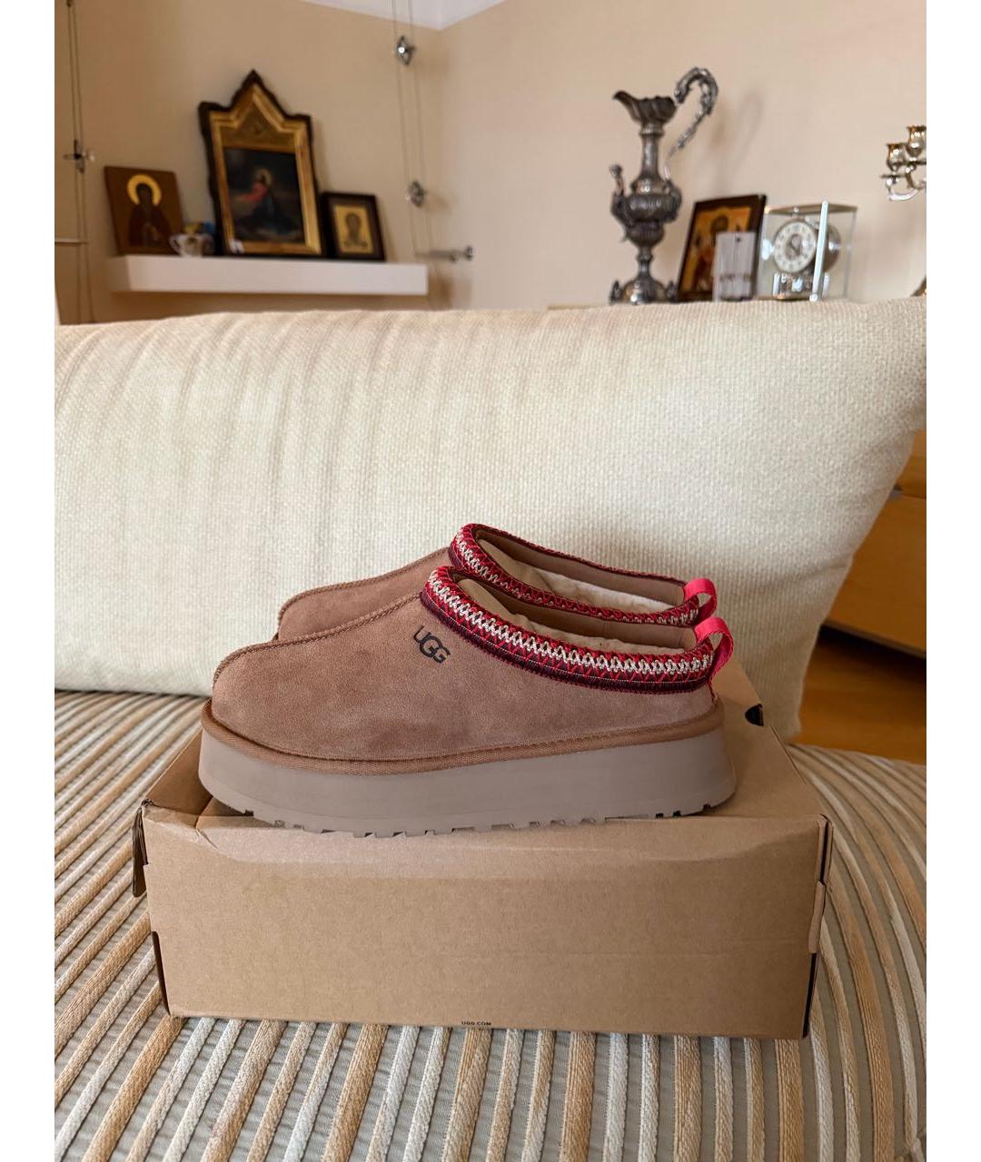 UGG AUSTRALIA Замшевые ботинки, фото 4