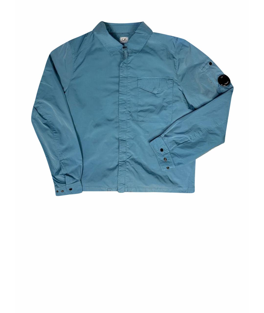 CP COMPANY Голубая кэжуал рубашка, фото 1
