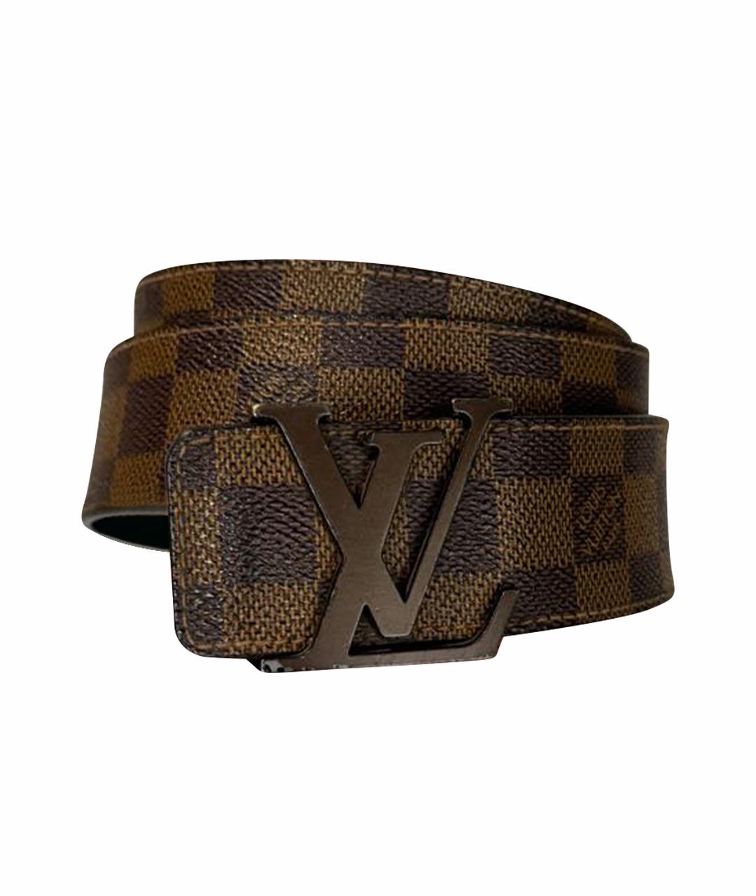 LOUIS VUITTON Коричневый ремень, фото 1