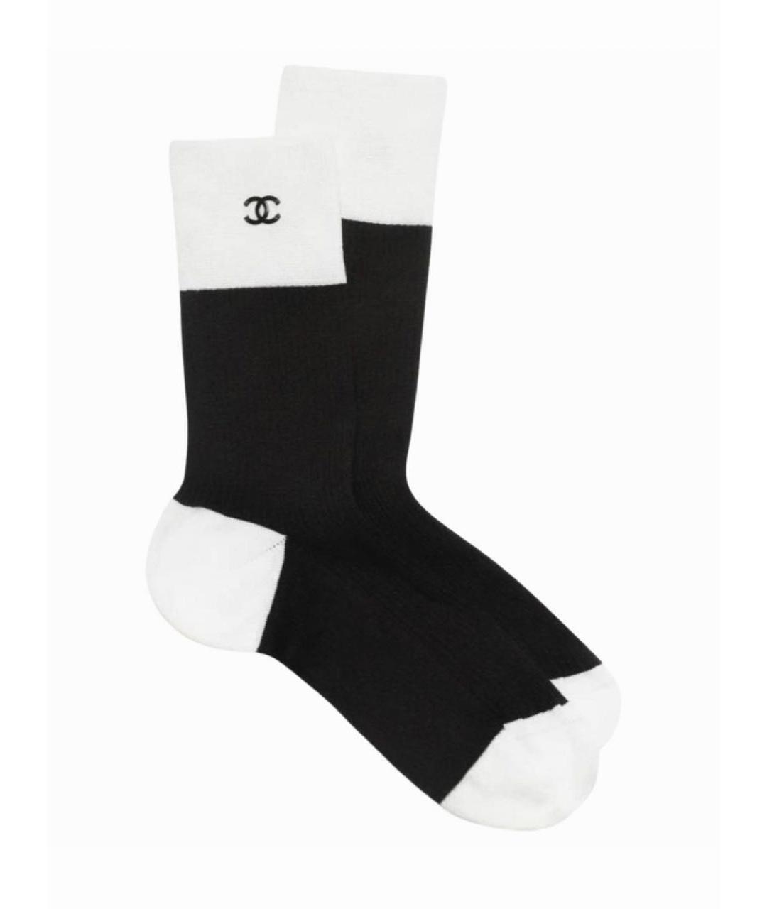 CHANEL Черные носки, чулки и колготы, фото 2