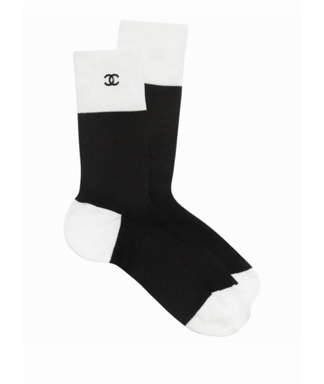 CHANEL Черные носки, чулки и колготы, фото 3