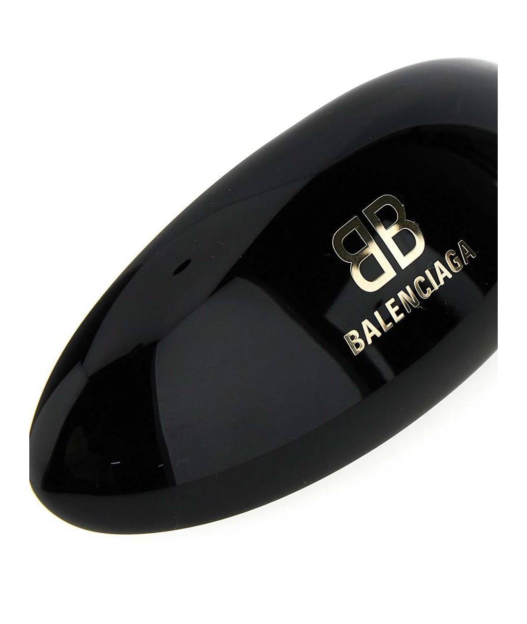 BALENCIAGA Черная заколка, фото 7