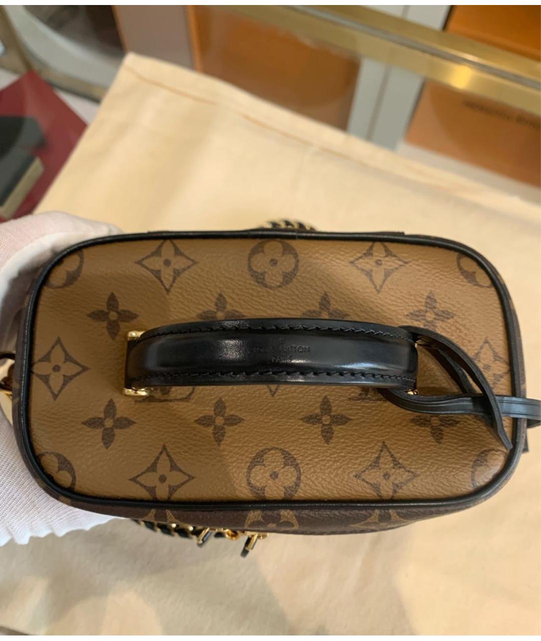 LOUIS VUITTON Коричневая сумка через плечо, фото 5