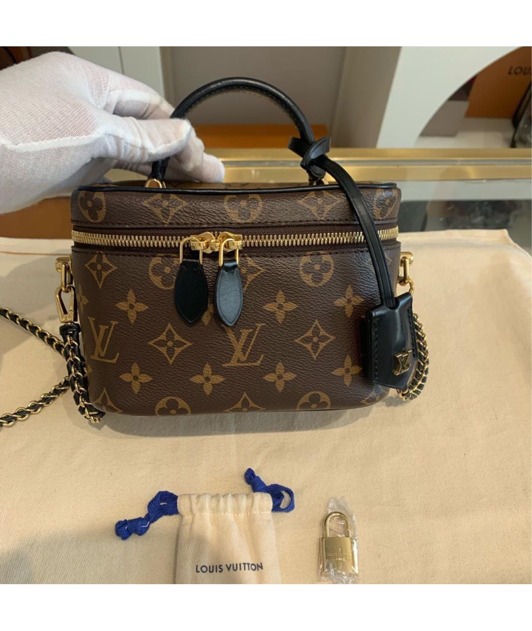 LOUIS VUITTON Коричневая сумка через плечо, фото 2