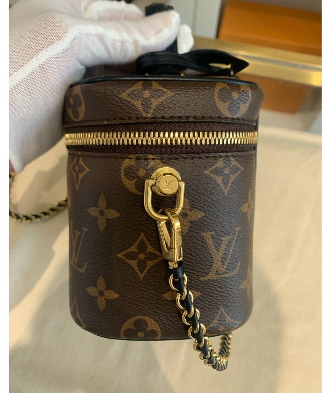 LOUIS VUITTON Коричневая сумка через плечо, фото 3