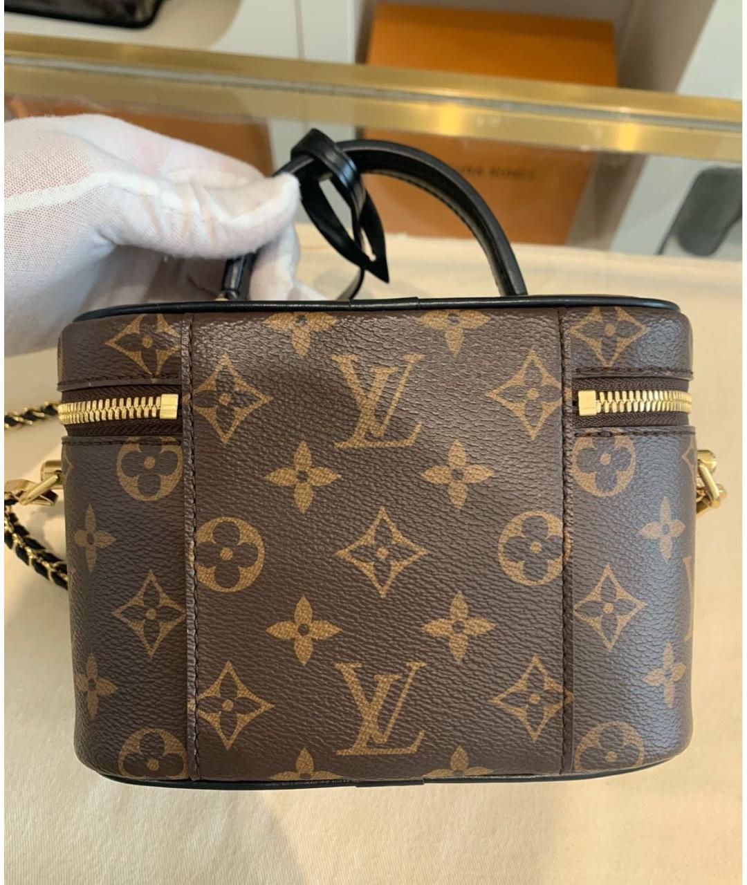 LOUIS VUITTON Коричневая сумка через плечо, фото 4