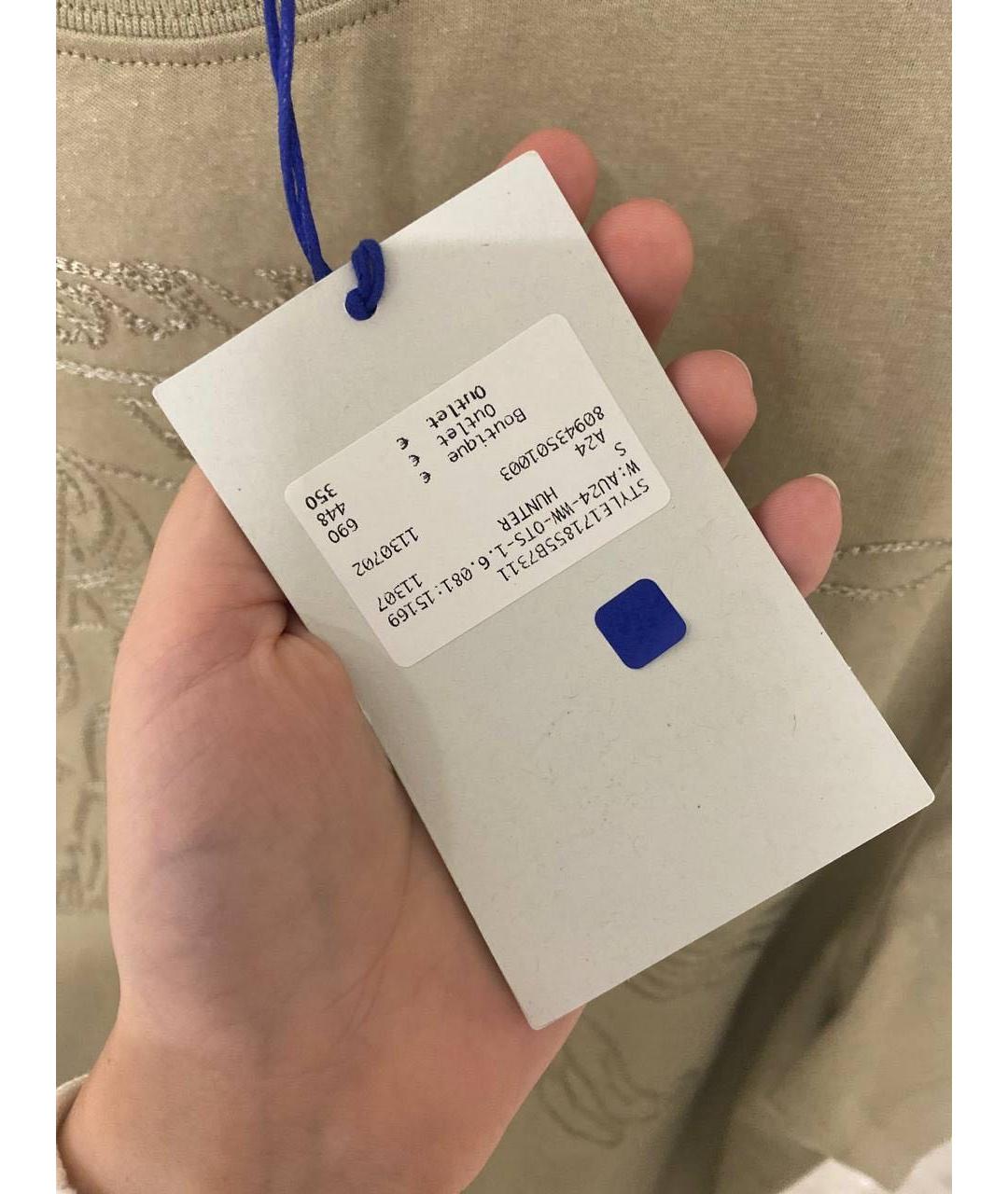 BURBERRY Хлопковое повседневное платье, фото 5