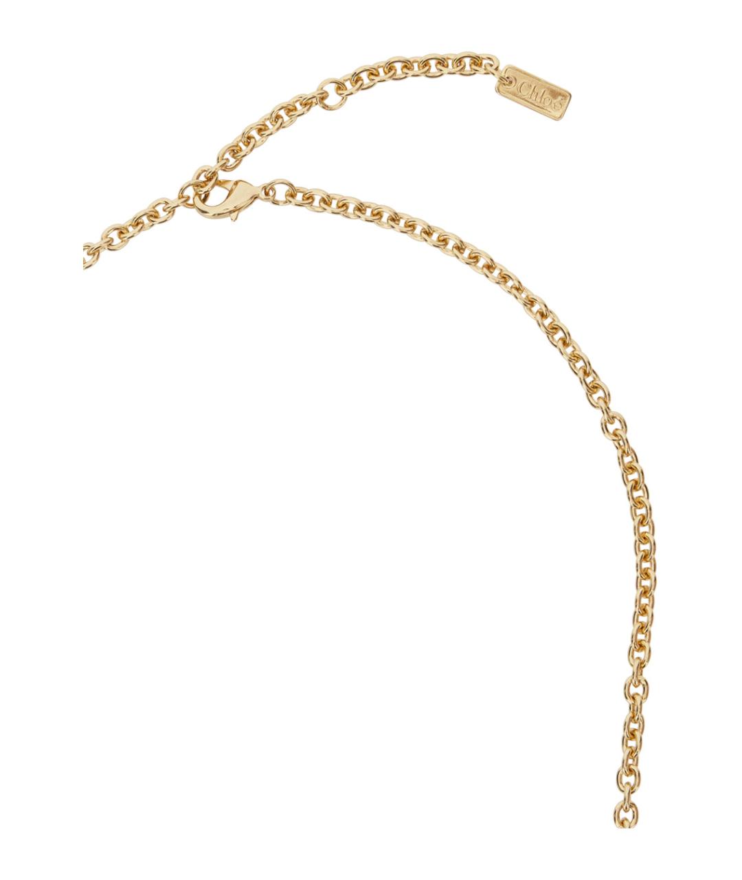 CHLOE Золотая металлическая цепочка, фото 2