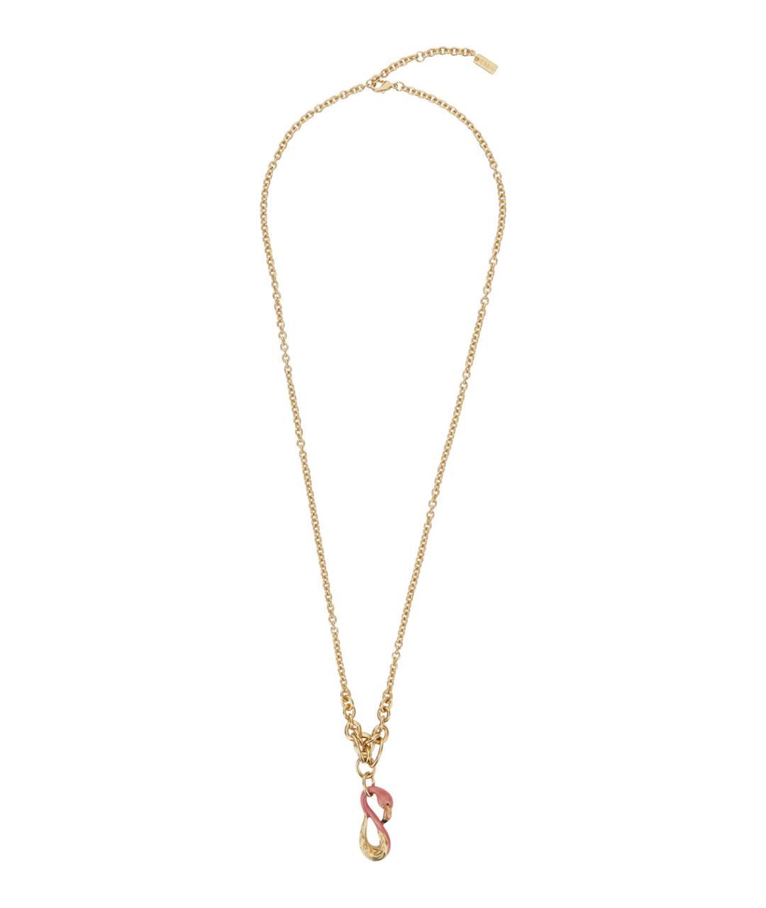 CHLOE Золотая металлическая цепочка, фото 1