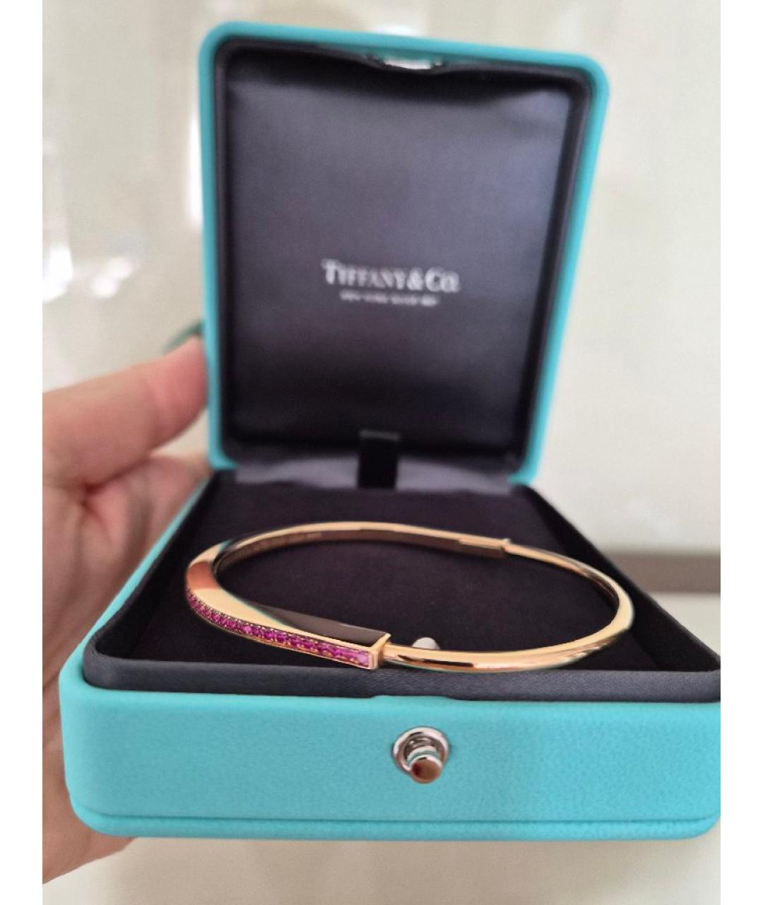 TIFFANY&CO Розовый браслет из розового золота, фото 3