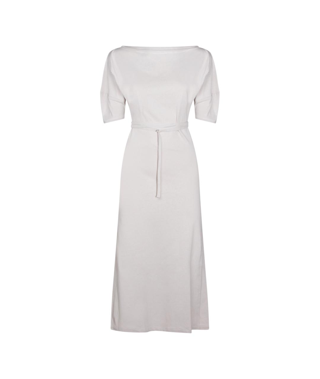 LEMAIRE Белое хлопковое повседневное платье, фото 1