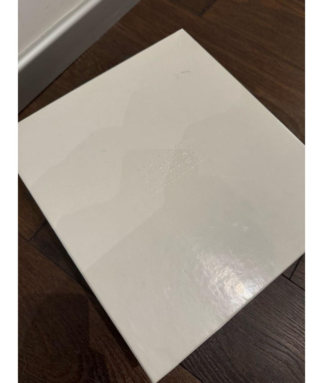 MAISON MARGIELA Бежевые кожаные ботильоны, фото 5