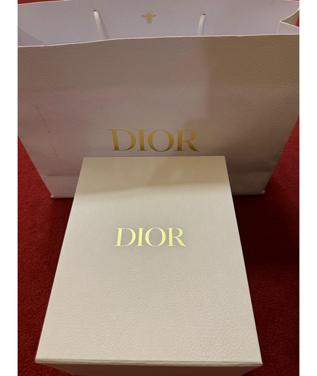 CHRISTIAN DIOR Розовая кожаная сумка через плечо, фото 5