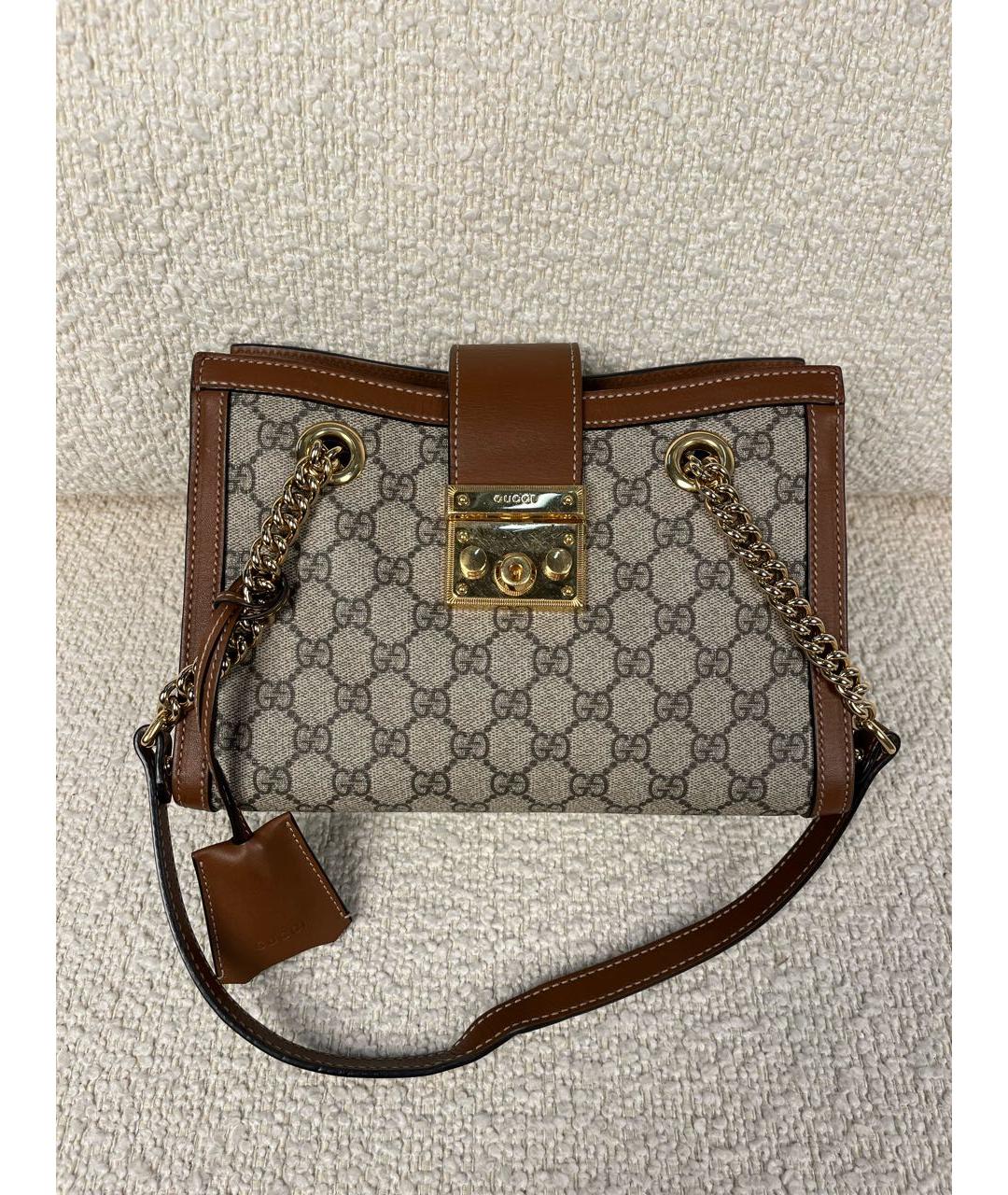 GUCCI Коричневая сумка через плечо, фото 9