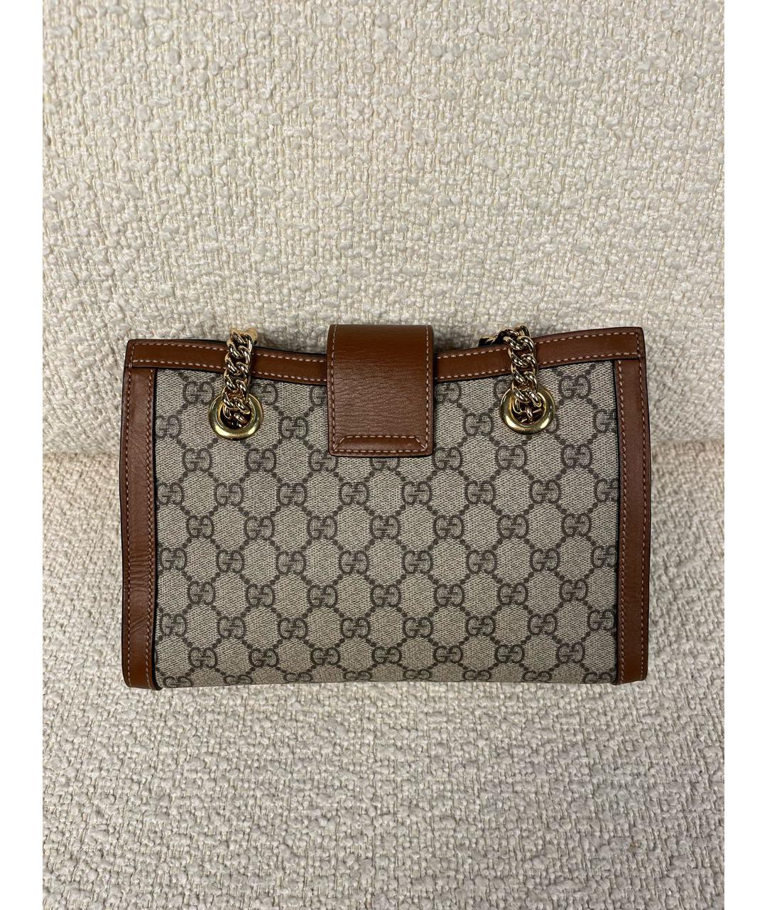 GUCCI Коричневая сумка через плечо, фото 3