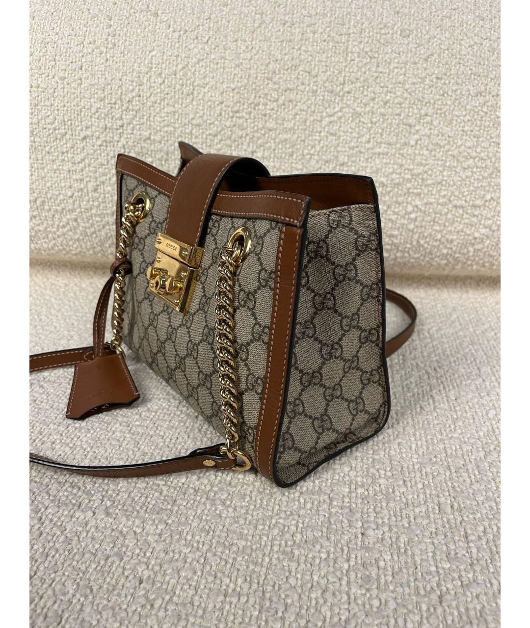 GUCCI Коричневая сумка через плечо, фото 8