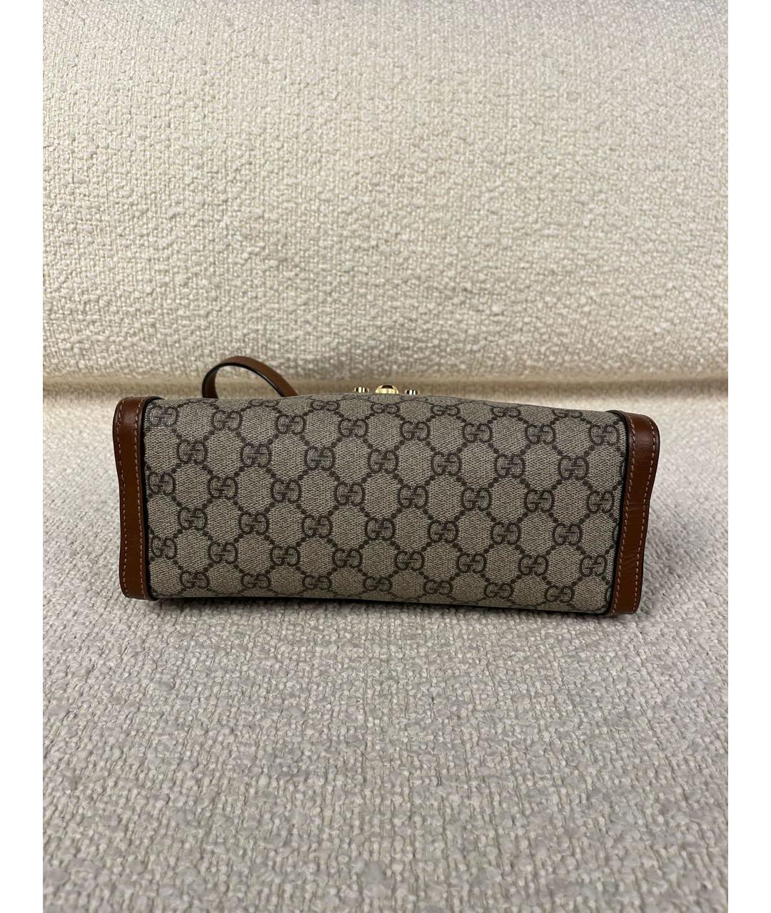 GUCCI Коричневая сумка через плечо, фото 6