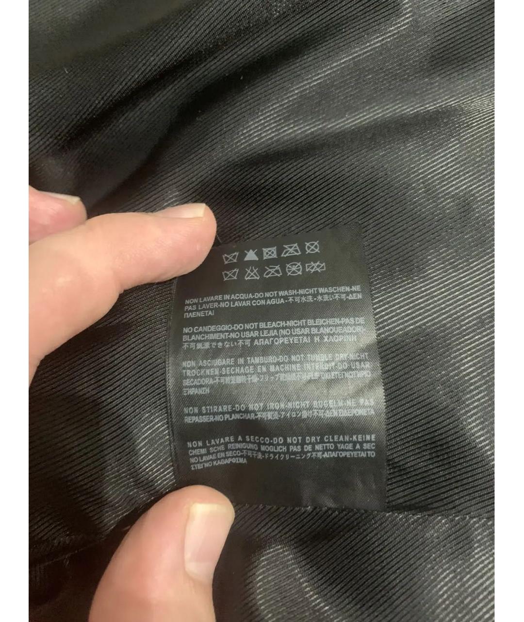 SAINT LAURENT Черная кожаная куртка, фото 8