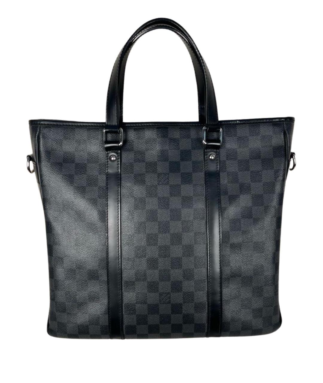 LOUIS VUITTON Черный портфель, фото 1