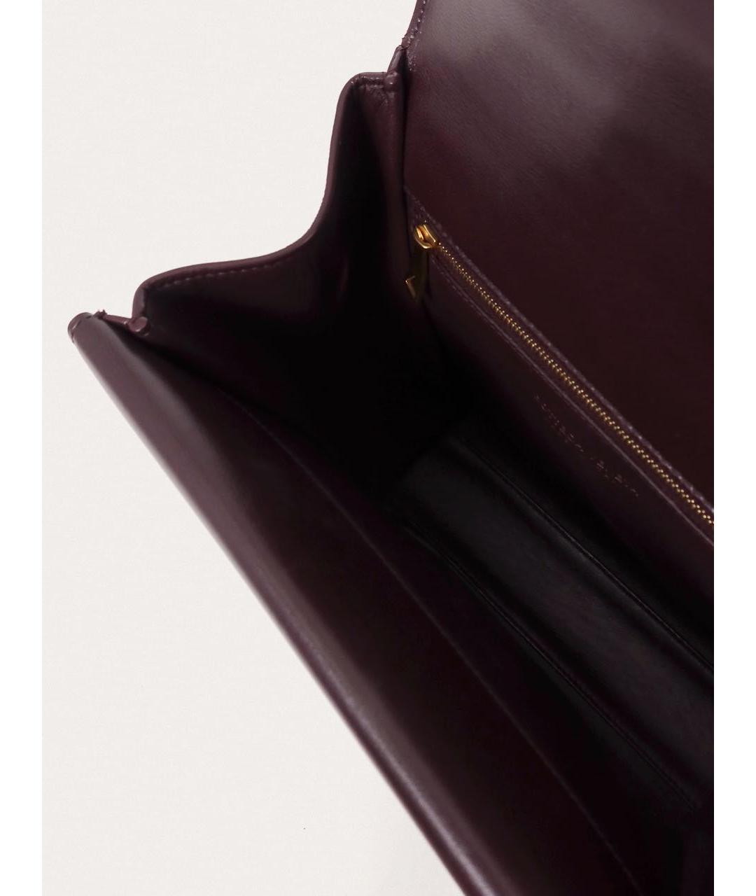 BOTTEGA VENETA Фиолетовая кожаная сумка через плечо, фото 4