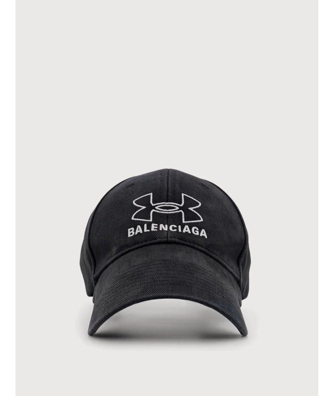 BALENCIAGA Черная хлопковая кепка/бейсболка, фото 6