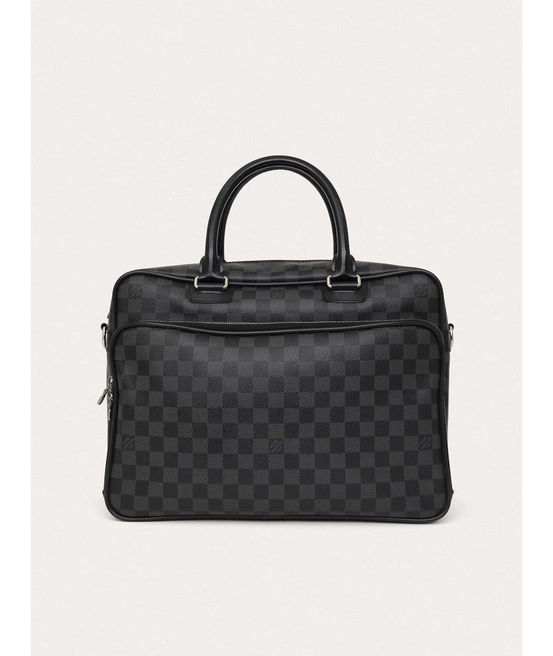 LOUIS VUITTON Черный портфель, фото 9