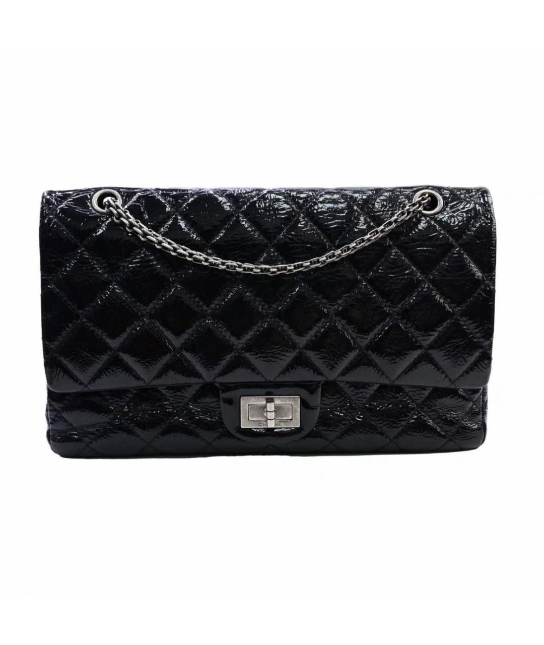 CHANEL Черная кожаная сумка через плечо, фото 4