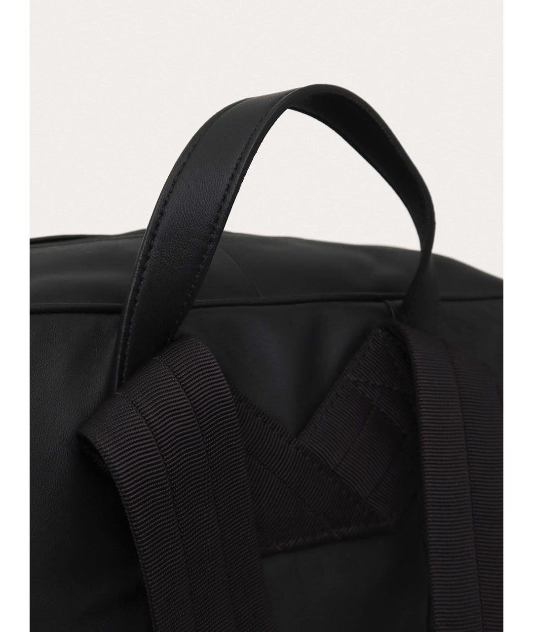 BOTTEGA VENETA Черный кожаный рюкзак, фото 5