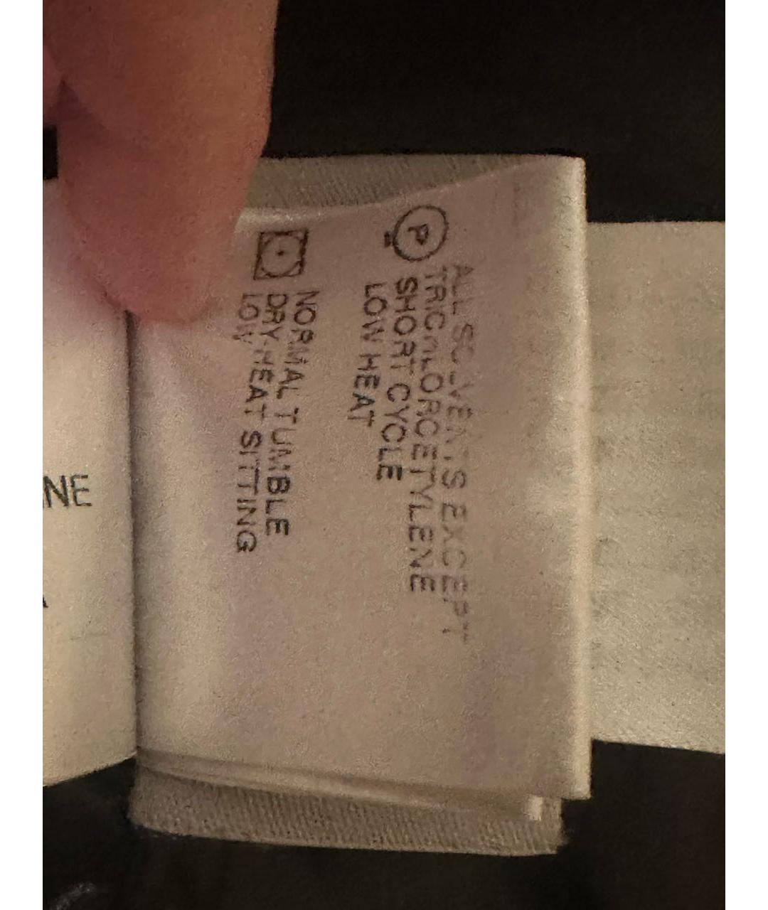 MONCLER Черный полиамидовый пуховик, фото 8