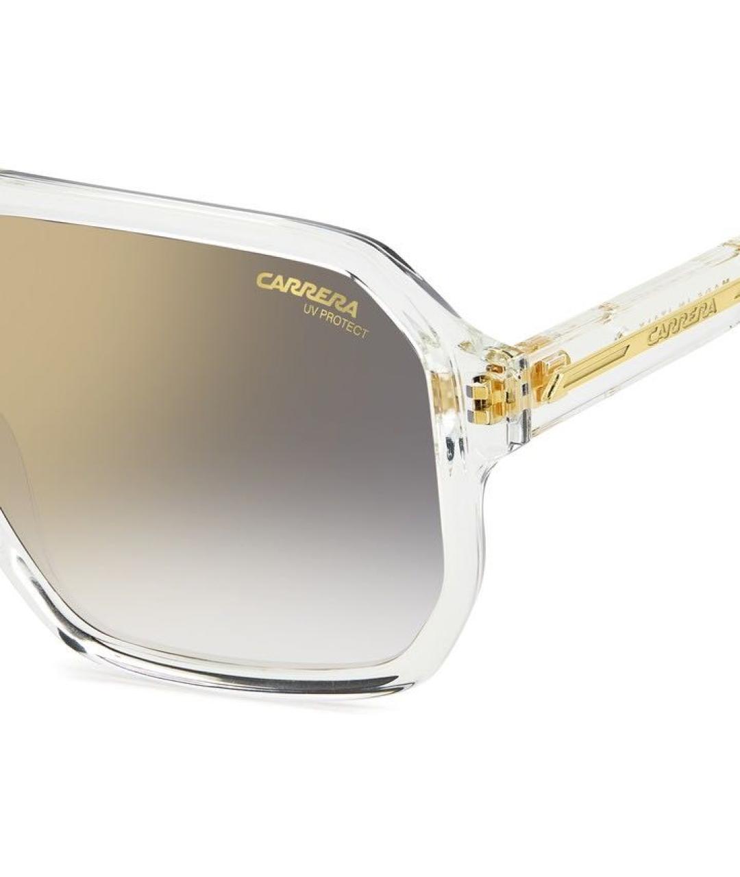 CARRERA Y CARRERA Белые пластиковые солнцезащитные очки, фото 3