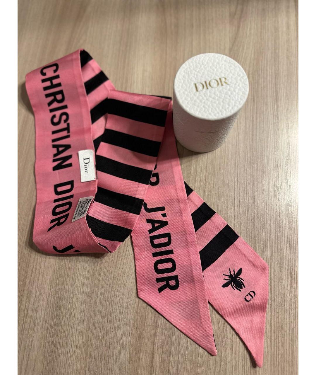 CHRISTIAN DIOR Мульти шелковый платок, фото 5