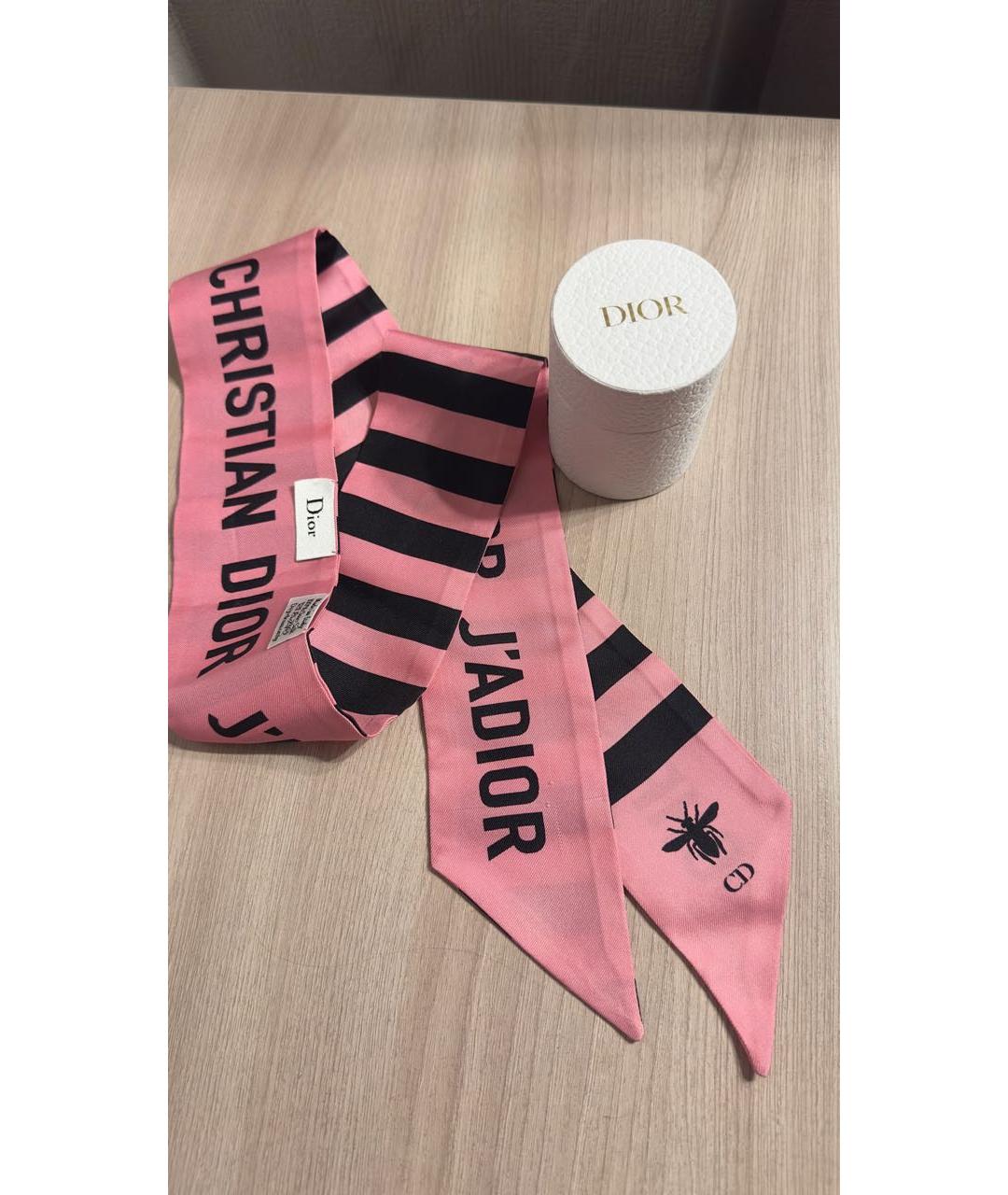 CHRISTIAN DIOR Мульти шелковый платок, фото 3