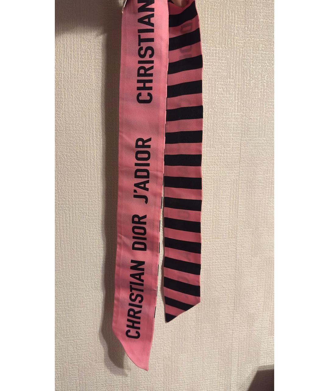 CHRISTIAN DIOR Мульти шелковый платок, фото 6