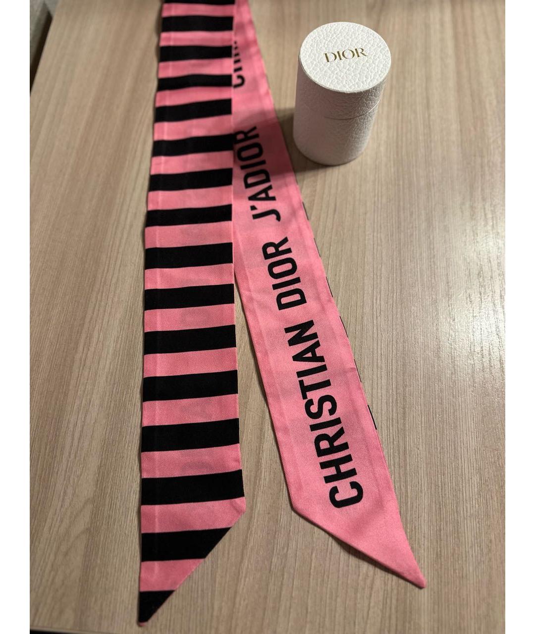 CHRISTIAN DIOR Мульти шелковый платок, фото 4