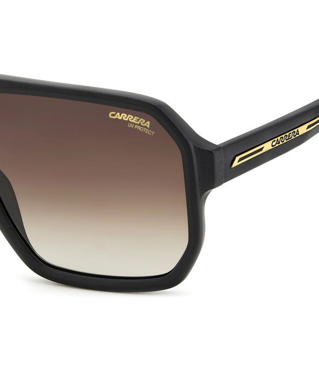 CARRERA Y CARRERA Черные пластиковые солнцезащитные очки, фото 3