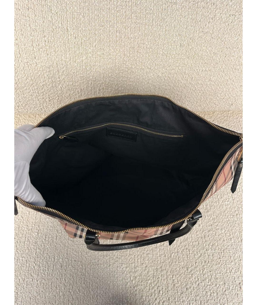 BURBERRY Бежевая сумка тоут, фото 4